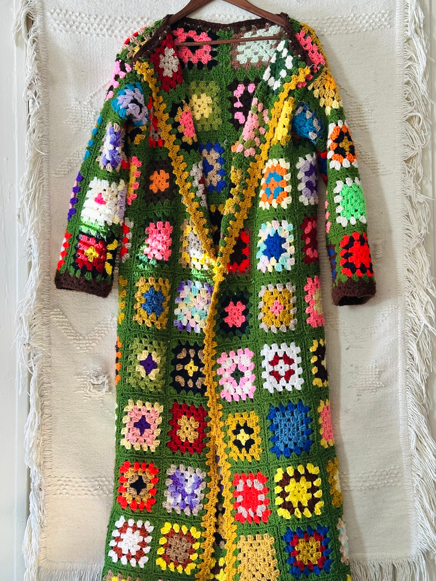 Revival Afghan Cardigan - Town Square
