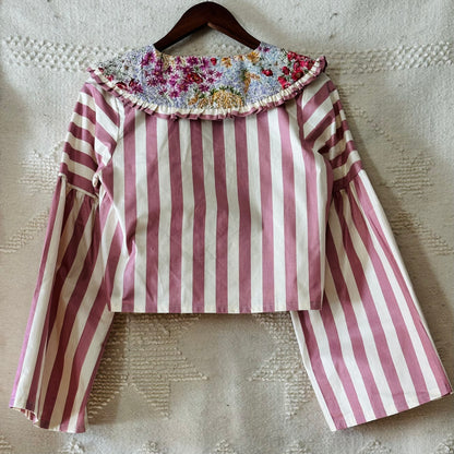 Saudade Blouse - Flower Fields