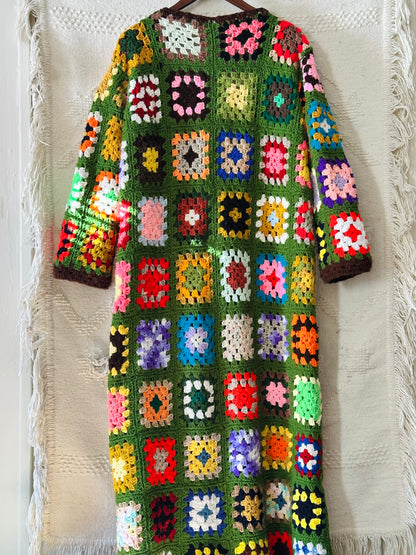 Revival Afghan Cardigan - Town Square