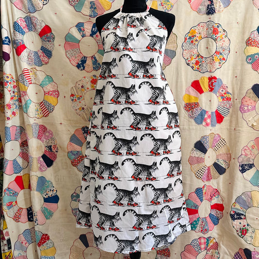 Small/Medium Backless Cat Sundress