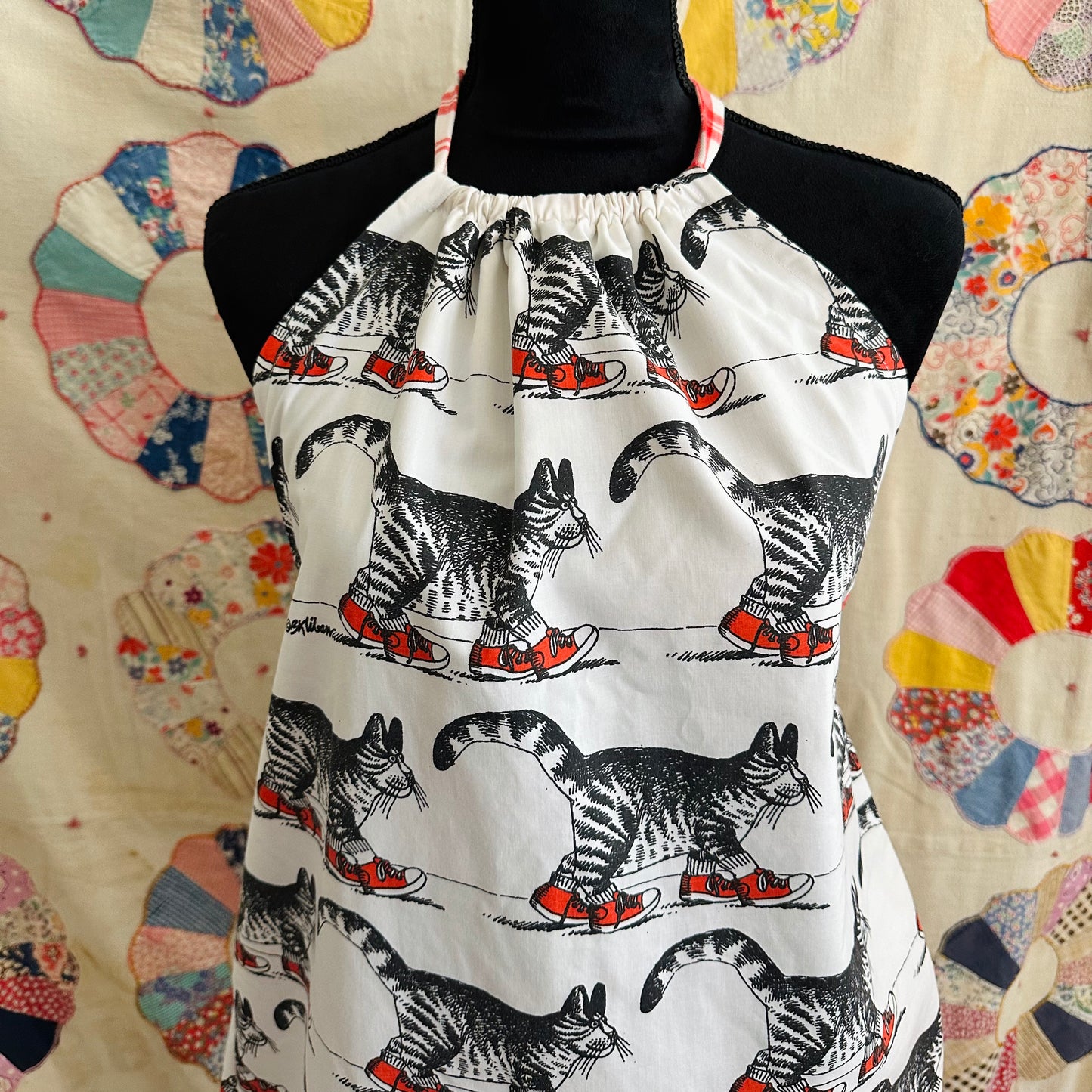 Small/Medium Backless Cat Sundress