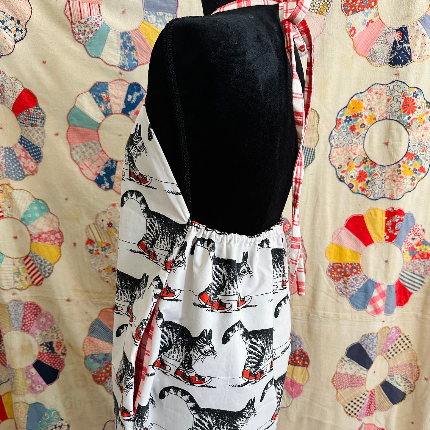 Small/Medium Backless Cat Sundress